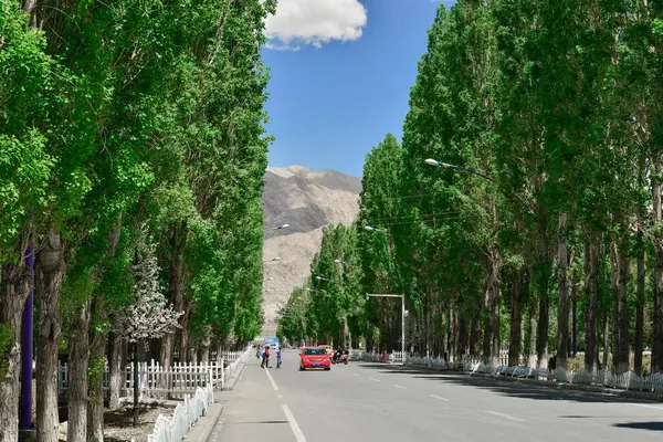 stock image Tashkurgan means Stone Town, is the westernmost town in China