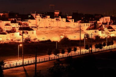 Kashgar, Xinjiang 'daki Hathpace' deki Halk Evleri çok değerli tarihi ve kültürel varlıklardır..