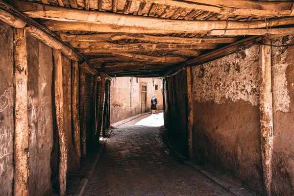 stock image The Folk Houses on Hathpace in Kashgar, Xinjiang are very precious historical and cultural assets.