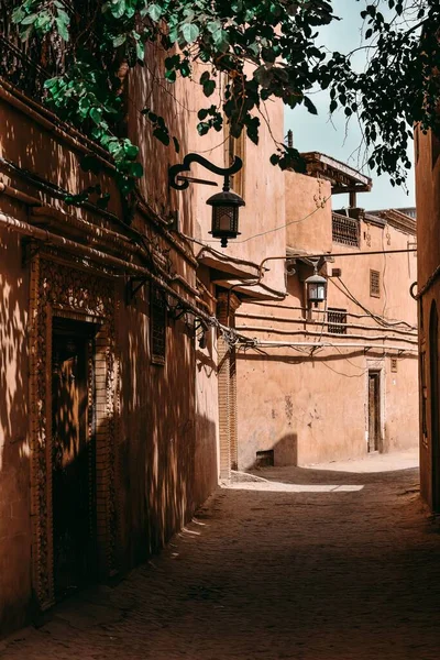 stock image The centuries-old Kashgar Old Town is located in the center of Kashgar. It is a classic representative of Kashgar and Uyghur culture.