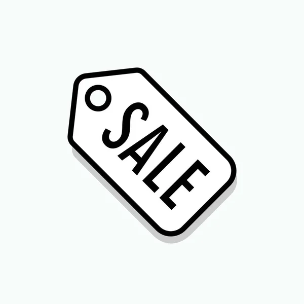 Sale Label Icon Promotion Symbol Vector — Stock Vector