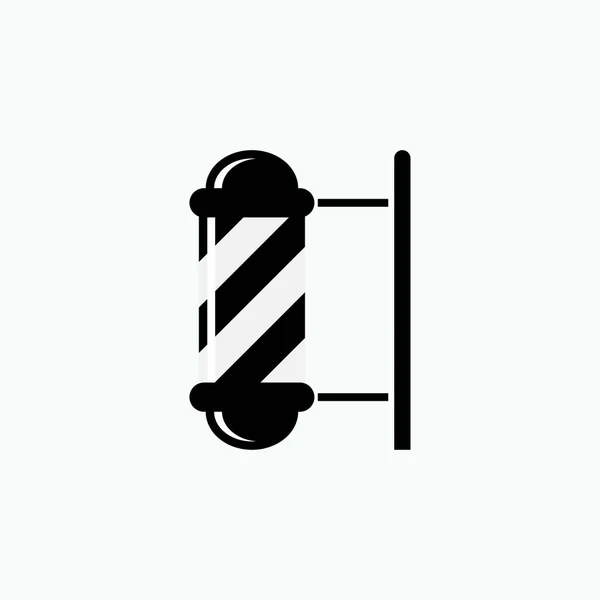 Εικονίδιο Barber Pole Σύμβολο Κουρείου Διάνυσμα — Διανυσματικό Αρχείο