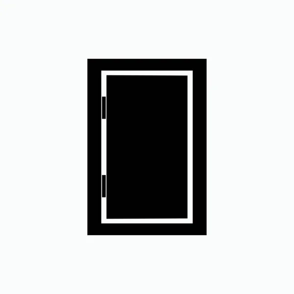 Εικονίδιο Κλειστής Πόρτας Χωρίς Σύμβολο Πρόσβασης Διάνυσμα — Διανυσματικό Αρχείο