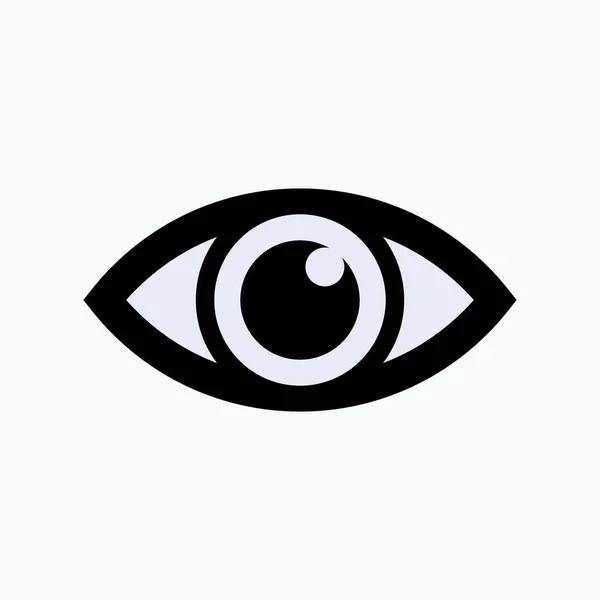 Ikona Oka Symbol Widoczności Dla Projektowania Prezentacji Witryna Internetowa Lub — Wektor stockowy