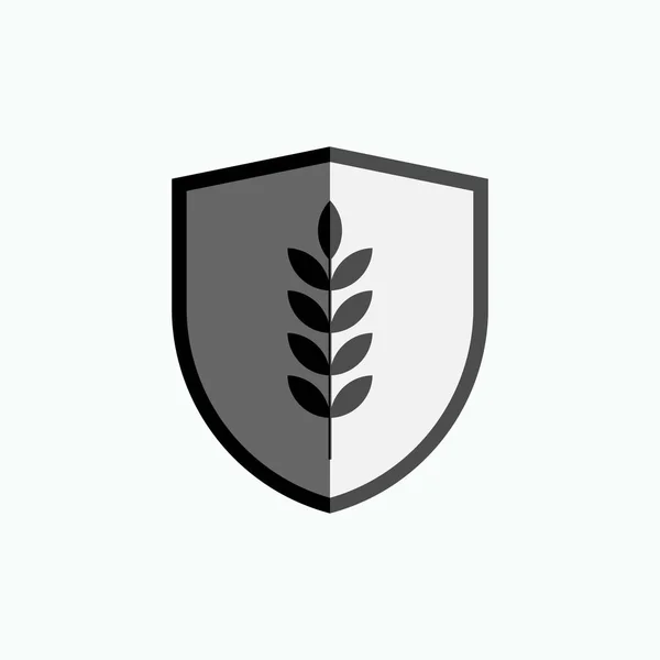 Ikona Zabezpečení Potravin Symbol Hmotné Připravenosti Hromadnou Spotřebu Šablona Jednoduchého — Stockový vektor