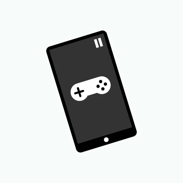 Game Online Icon Internet Entertainment Symbol Vector — Stock Vector