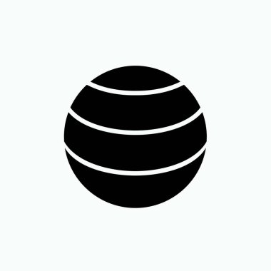 Globe Simgesi. Dünya, Dünya Tasarım, Sunum, Web Sitesi veya Uygulama Elementleri Vektörü. 