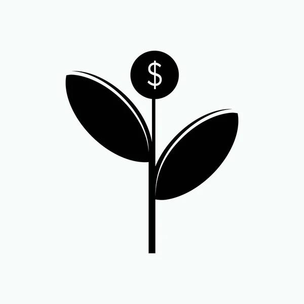 Εικονίδιο Επένδυσης Επιχειρήσεις Οικονομική Στοιχείο Σύμβολο Διάνυσμα — Διανυσματικό Αρχείο