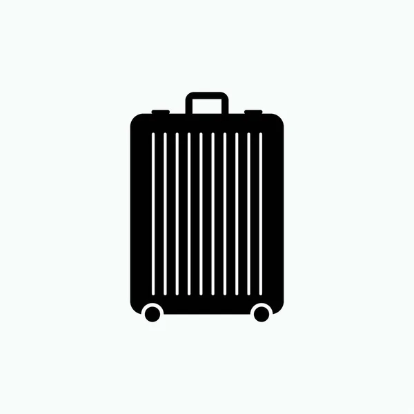 荷物アイコン スーツケース レクリエーションシンボル ベクトル — ストックベクタ