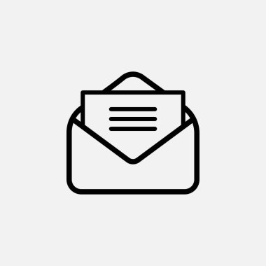 Mail Icon. E Mail, Correspondence  Symbol - Vector.       clipart