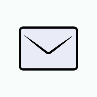 Mesaj Simgesi. E- posta, Haber Resimleri - Vektör, Tasarım, Sunum, Web Sitesi veya Uygulamalar Simgesi