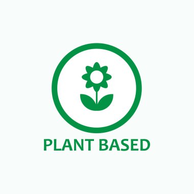  Bitki tabanlı Sembol - Vektör.