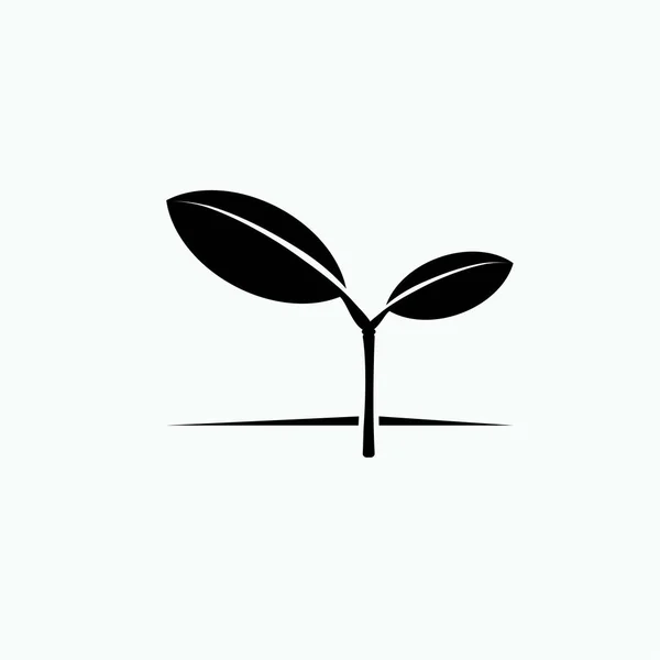 Εικονίδιο Ανάπτυξης Φυτών Κηπουρική Καλλιέργεια Σύμβολο — Διανυσματικό Αρχείο