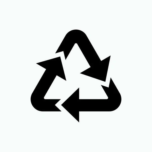 Recycle Icon Vector Sign Symbol Design Presentation Website Apps Elements — Stock Vector
