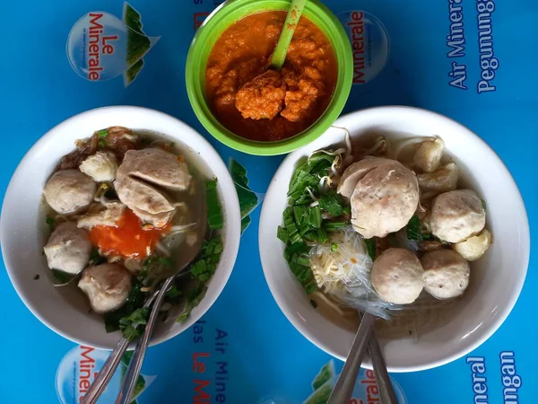 Bakso. Endonezya sığır eti köfte