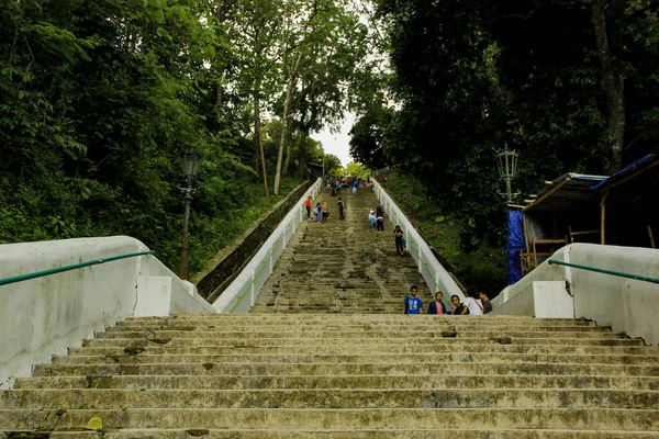 Escalera Selva Bosque Imogiri —  Fotos de Stock