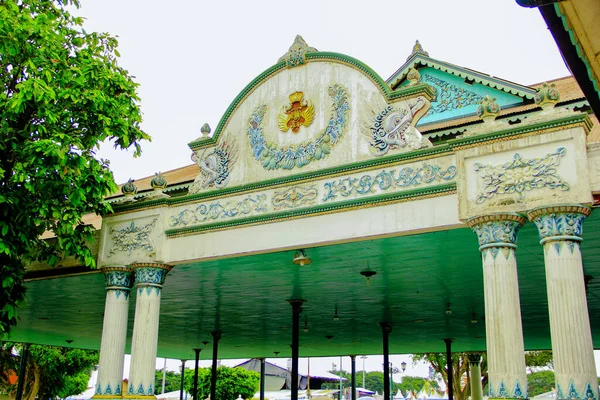 Puerta Complejo Palacio Kraton — Foto de Stock