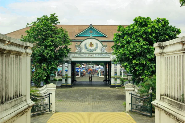 Puerta Entrada Del Palacio Kraton Yogyakarta — Foto de Stock