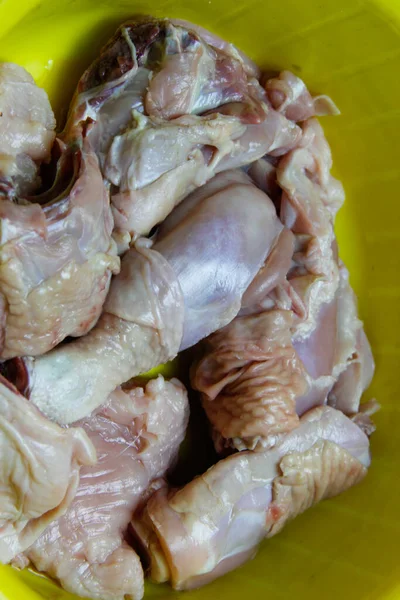 Close Daging Ayam Segar — Stok Foto