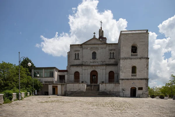 San Gerardo Maiella Sığınağı Salerno Daki Güzel Kilise Campania Salerno — Stok fotoğraf