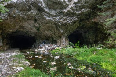 Fotoğraf bir maden kuyusunda çekildi. Taş madenciliği için benimkini terk ettim. İsveç, Amal yakınlarında terk edilmiş karanlık koridorlar