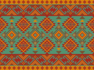 Özgeçmiş için Amerikan Yerlisi Kusursuz, Etnik desen Soyut Navajo biçimi