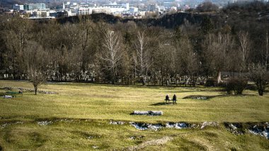 Krakus Dağı, Krakow 'u çevreleyen bir manzara.