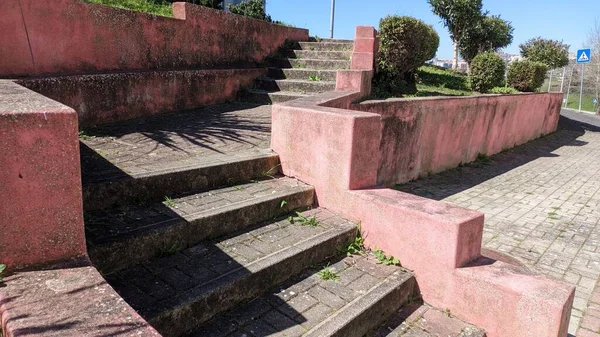 Lisbon Amadora的水泥楼梯高质量的照片 — 图库照片