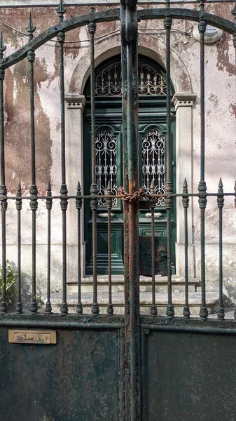Verlaten Terrein Portugese Stad Sintra Waar Vele Jaren Niemand Heeft — Stockfoto