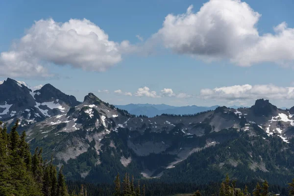 Beautiful Mountain Landscape Rainier National Park Washington — Stock Photo, Image