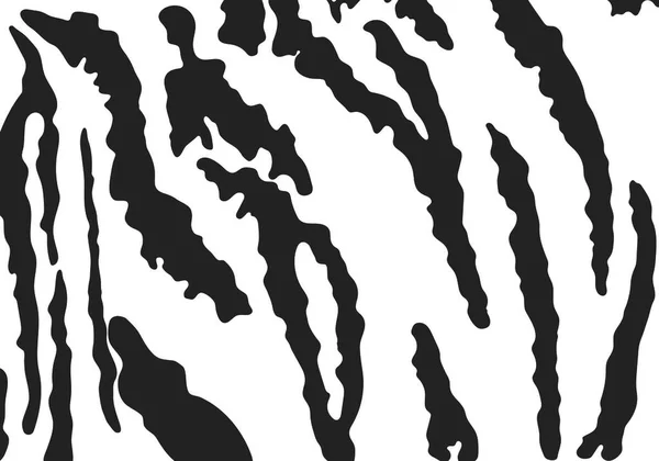 Tiger Skin Abstrait Pour Impression Découpe Les Autocollants Les Pochoirs — Image vectorielle