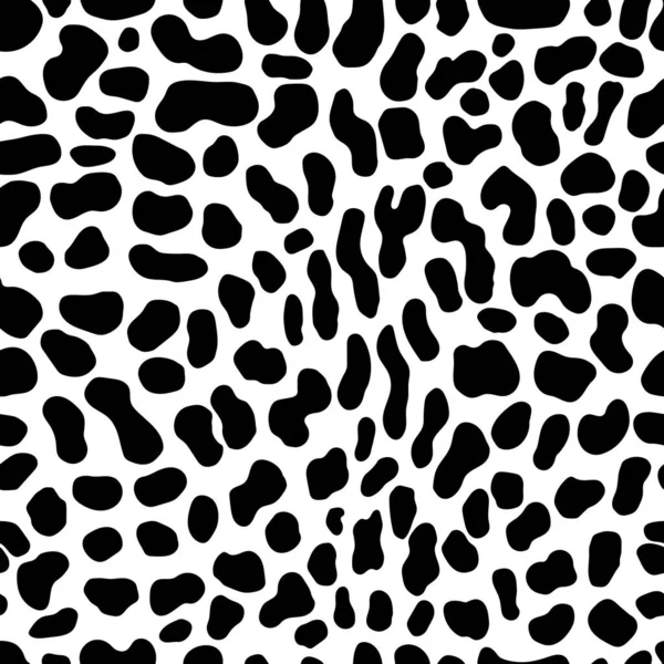 Padrão Impressão Leopardo Animal Sem Costura Leopardo Abstrato Pele Para — Vetor de Stock
