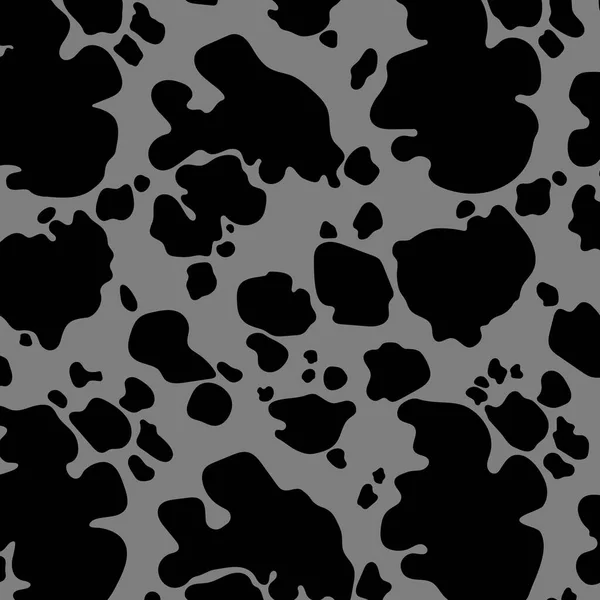 Seamless Pattern Cow Skin Black And White Cow Print Aesthetic