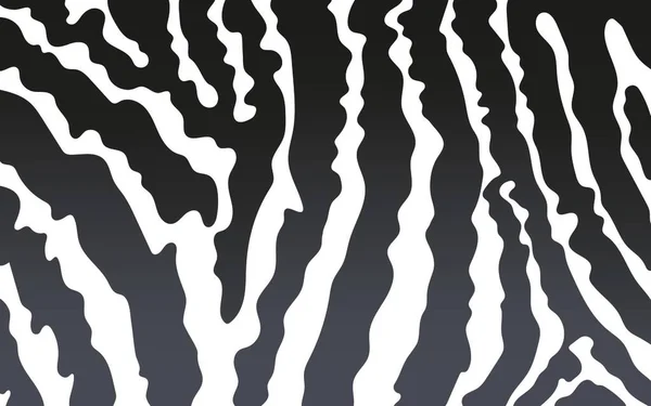 Zebra Padrão Impressão Animal Sem Costura Zebra Pele Abstrata Para — Vetor de Stock