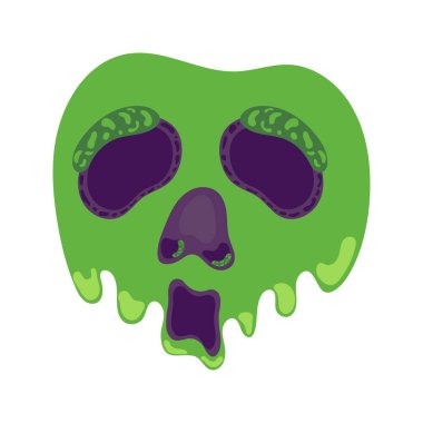 Mutlu Cadılar Bayramı Kafatası elementini ayır.