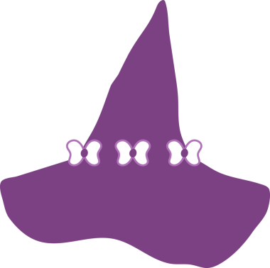 Cadılar Bayramı 'nız kutlu olsun şirin şapka elementlerini ayırın.