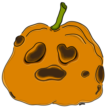 Balkabağı hayalet simgeleri ve dekorasyonları izole eder.