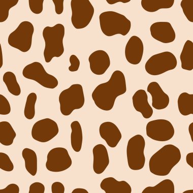 Kahverengi leopar desenli hayvan pürüzsüz. Leopar derisi, basım, kesim, kupa, çıkartma, şablon, ağ ve örtü için idealdir. Ev dekorasyonu ve daha fazlası..