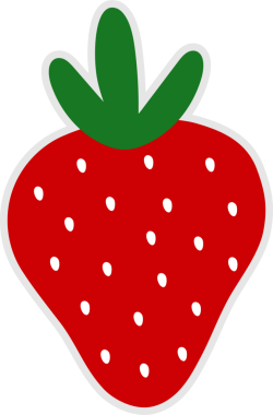 Çilek soyut tarzı. Doğal tropikal meyveler. Organik meyve ya da vejetaryen gıda.