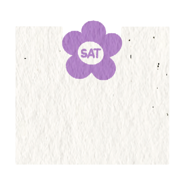 Haftalık not kağıdı çıkartmaları, kağıt notlar, günlük, yapılacaklar listesi, günlük planlamacı için, cumartesi, mor çiçekli..