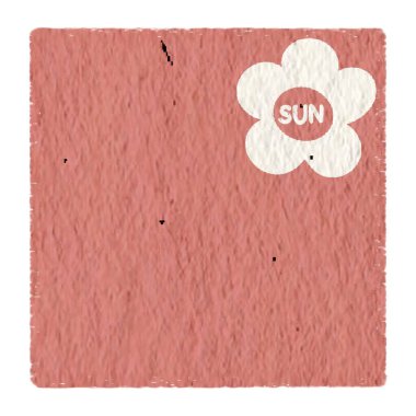 Haftalık not kağıtları, kağıt kağıtları, günlük, yapılacaklar listesi, günlük planlamacı için, kırmızı kağıt desenli Pazar.