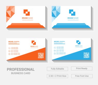 Şirketiniz için Modern İş Kartı Şablonu Tasarımı