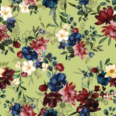 A seamless pattern that can be used for prints, textiles, designing and so much more. The only limitation is your imagination