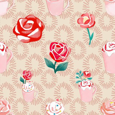 A seamless pattern that can be used for prints, textiles, designing and so much more. The only limitation is your imagination!