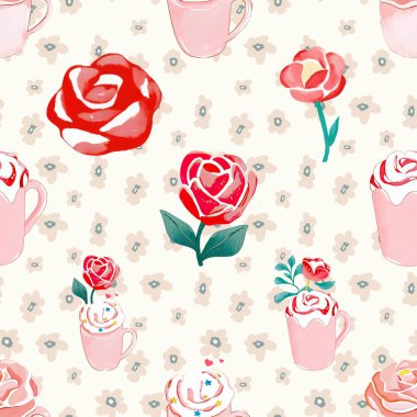 A seamless pattern that can be used for prints, textiles, designing and so much more. The only limitation is your imagination!