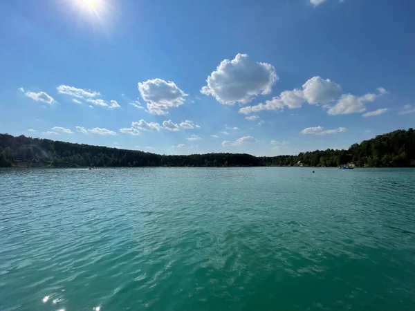 Прекрасний Вид Озеро — стокове фото