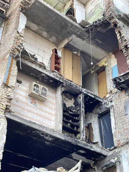 stock image abandoned house in the city