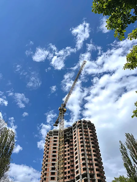 House Construction Blue Sky — Stock Photo, Image