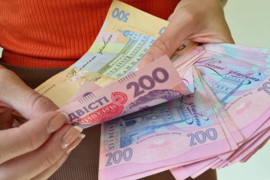 500 hryvniadan oluşan Ukrayna parası