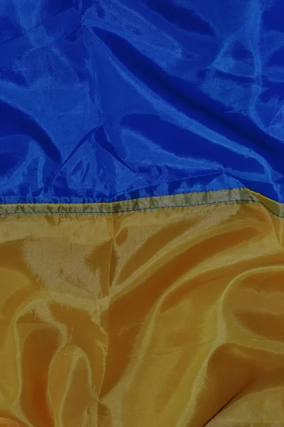 우크라이나의 파란색과 노란색 깃발의 — 스톡 사진